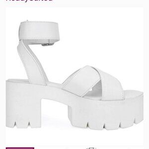 READYSALTED / WHITE / JAFFA/ DOUBLE CROSS STAP / SIZE 39/8